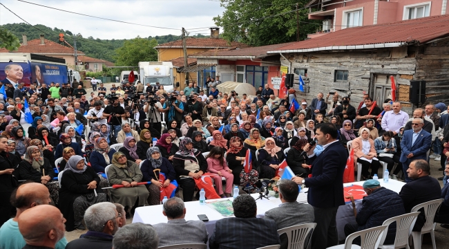 Bakan Murat Kurum, Şile'de vatandaşlarla buluştu: