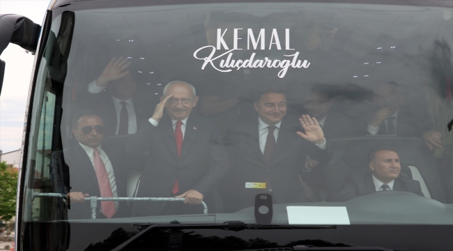 Cumhurbaşkanı adayı Kılıçdaroğlu, Sivas mitinginde konuştu