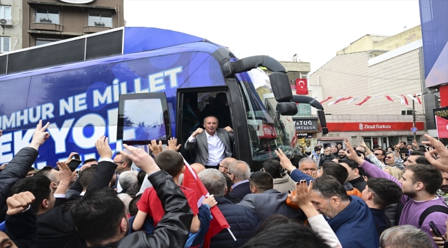 Cumhurbaşkanı adayı Muharrem İnce İstanbul'da konuştu