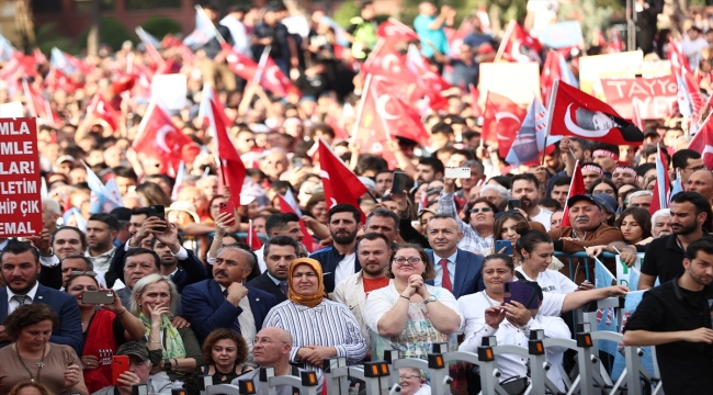 Cumhurbaşkanı adayı ve CHP Genel Başkanı Kılıçdaroğlu, Adana'da mitingde konuştu
