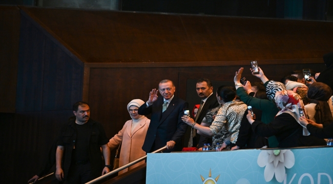 Cumhurbaşkanı Erdoğan, Kadınların Türkiye'si İstanbul Buluşması'nda konuştu
