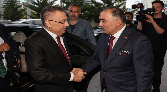 Cumhurbaşkanı Yardımcısı Oktay, Azerbaycan Milli Günü resepsiyonunda konuştu
