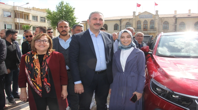 Eski Adalet Bakanı Abdulhamit Gül, Kilis'te konuştu