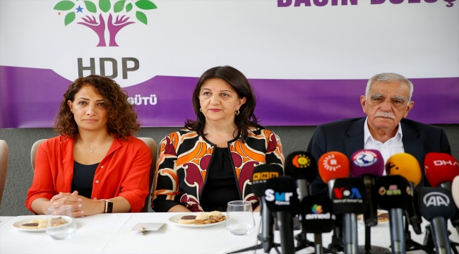 HDP Eş Genel Başkanı Buldan Diyarbakır'da konuştu