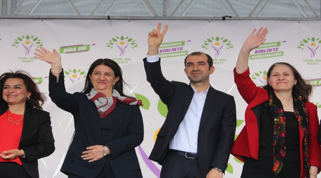 HDP Eş Genel Başkanı Buldan, Kars mitinginde konuştu