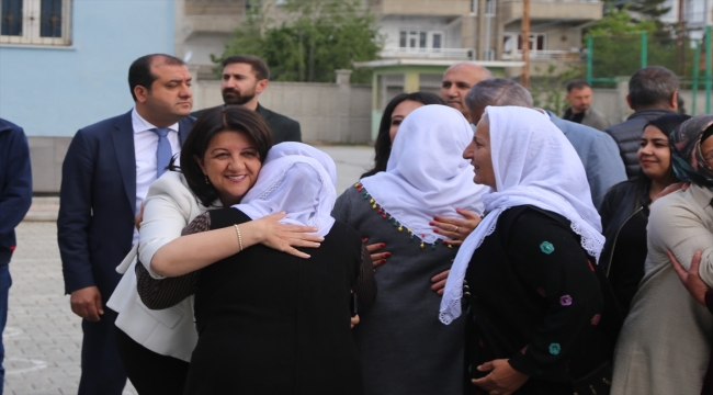HDP Eş Genel Başkanı Pervin Buldan, Van'da oyunu kullandı