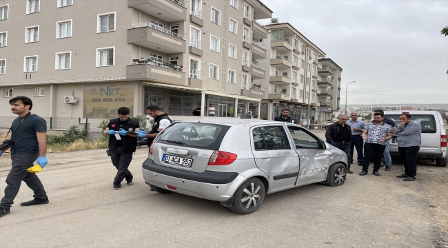 Kilis'te otomobille çarpışan motosikletin sürücüsü öldü