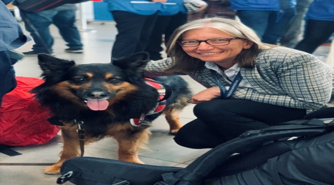 Kolombiya'dan Türkiye'ye gelen arama kurtarma köpeği "Aaron" hayatını kaybetti