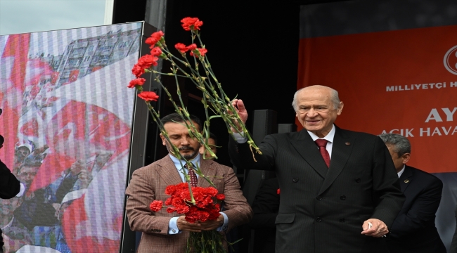 MHP Genel Başkanı Devlet Bahçeli, Aydın mitinginde konuştu