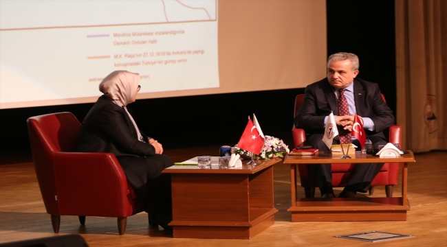 Prof. Dr. Mustafa Budak, "Milli Mücadeleden Bugüne Dış Politika" konulu konferans verdi