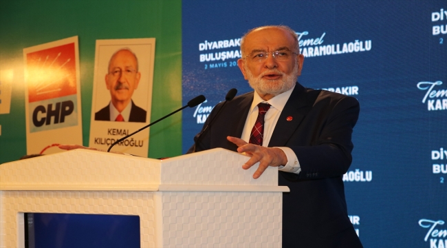 Saadet Partisi Genel Başkanı Karamollaoğlu, Diyarbakır'da konuştu