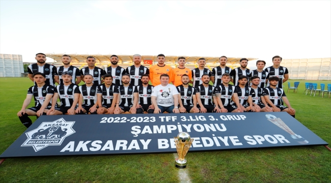 Şampiyon 68 Aksaray Belediyespor'da hedef TFF 2. Lig'de kalıcı olmak