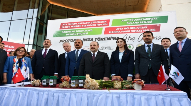 Sanayi ve Teknoloji Bakanı Varank, Gaziantep'te bilim merkezi açılışında konuştu