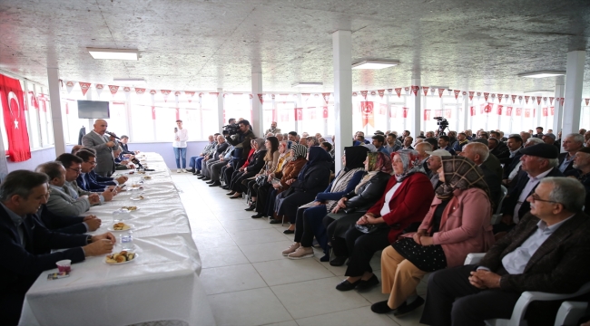 Tarım ve Orman Bakanı Vahit Kirişci, Kahramanmaraş'ta konuştu