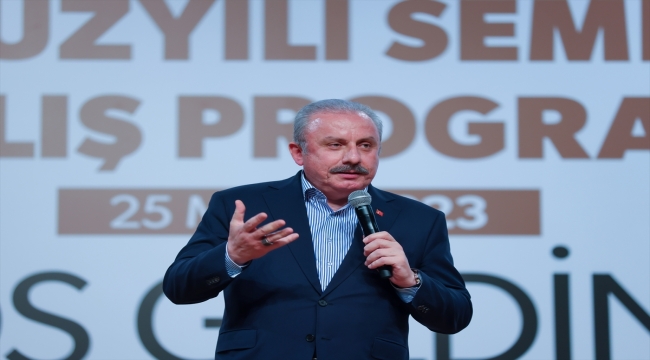 TBMM Başkanı Şentop "Türkiye Yüzyılı Sempozyumu Açılış Programı"nda konuştu