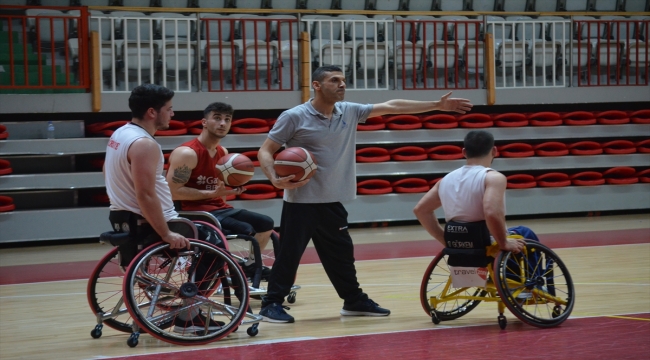 Tekerlekli Sandalye Basketbol A Milli Takımı, Yalova'da kampa girdi