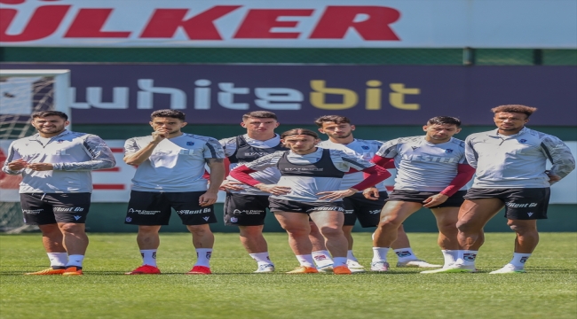 Trabzonspor'da MKE Ankaragücü maçı hazırlıkları sürüyor