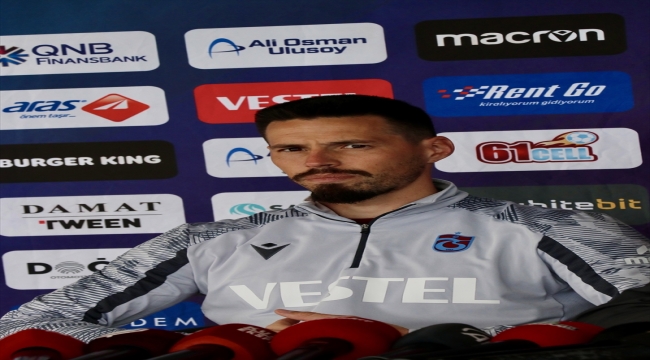 Trabzonspor'un Slovak oyuncusu Marek Hamsik gelecekten umutlu: