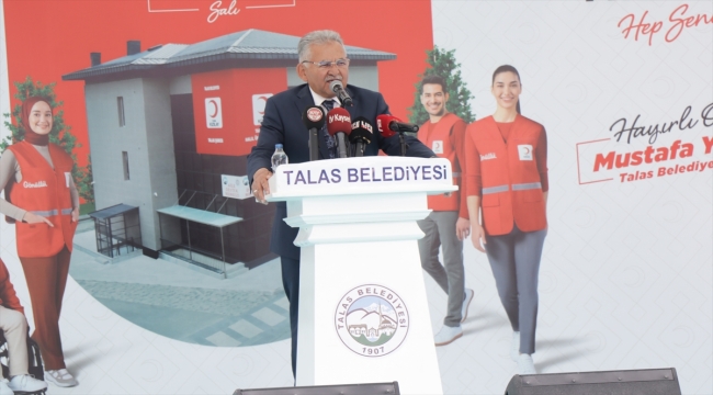 Türk Kızılay Genel Sekreteri Saygılı, Kayseri'de şube açılışına katıldı