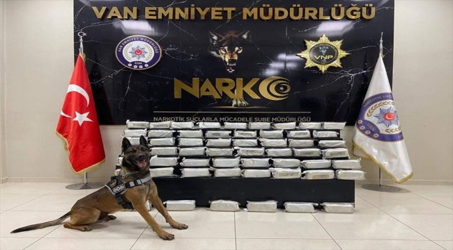 Van'da 60 kilogram eroin ele geçirildi