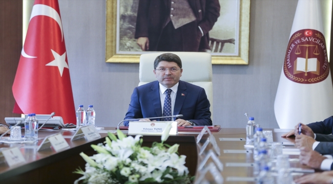 Adalet Bakanı Tunç, HSK Genel Kurulu'na başkanlık etti