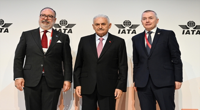 AK Parti'li Yıldırım, IATA Yıllık Genel Kurulu ve Dünya Hava Taşımacılığı Zirvesi'nde konuştu