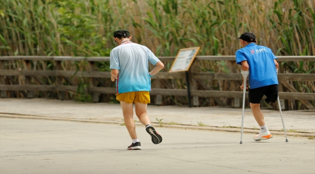 Ankara Yarı Maratonu, Mogan Gölü Park Alanı'nda koşuldu