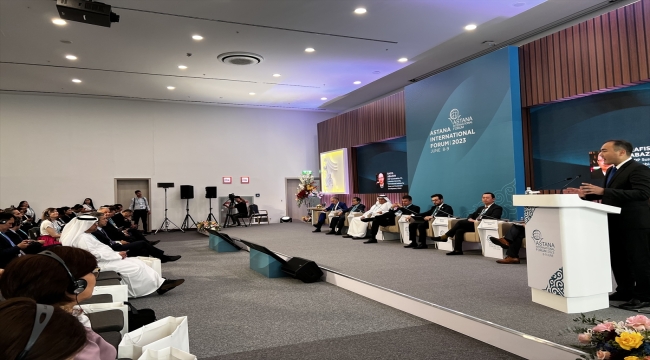 Astana Uluslararası Forumu'nda "Orta Koridor"un bölgesel önemi vurgulandı