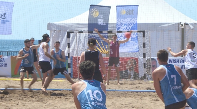 Avrupa Plaj Hentbolu Finalleri, Antalya'da başladı