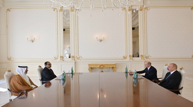 Azerbaycan Cumhurbaşkanı Aliyev, OPEC Genel Sekreteri Gays'ı kabul etti