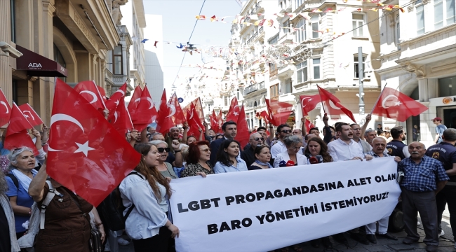 Bir grup avukat, İstanbul Barosu'nun düzenleyeceği "LGBT paneline" tepki gösterdi