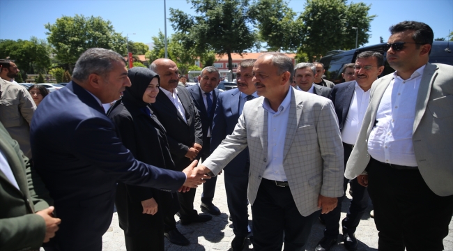 Çevre, Şehircilik ve İklim Değişikliği Bakanı Özhaseki, Malatya'da konuştu