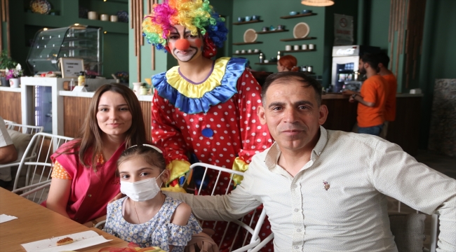 Diyarbakır'da lösemili çocuklar için etkinlik yapıldı