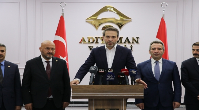 Enerji ve Tabii Kaynaklar Bakanı Bayraktar, Adıyaman'da konuştu