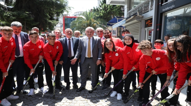 Gençlik ve Spor Bakanı Osman Aşkın Bak, Rize'de konuştu