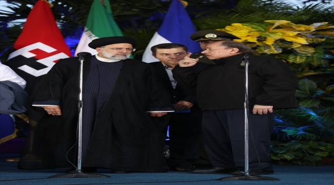 İran Cumhurbaşkanı Reisi, Nikaragua Devlet Başkanı Ortega ile bir araya geldi