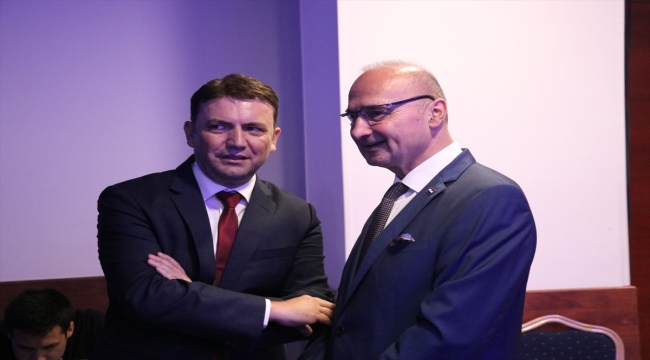 Kuzey Makedonya Dışişleri Bakanı Osmani, Prespa Diyalog Forumu'nda konuştu