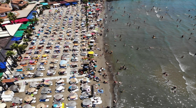 Muğla sahillerinde bayramın ikinci gününde de yoğunluk yaşandı