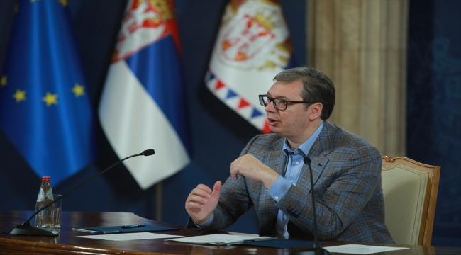 Sırbistan Cumhurbaşkanı Vucic, Kosova'nın kuzeyindeki gerginliği değerlendirdi:
