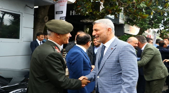 Ticaret Bakanı Bolat, Tekirdağ'da bayramlaşma programında konuştu