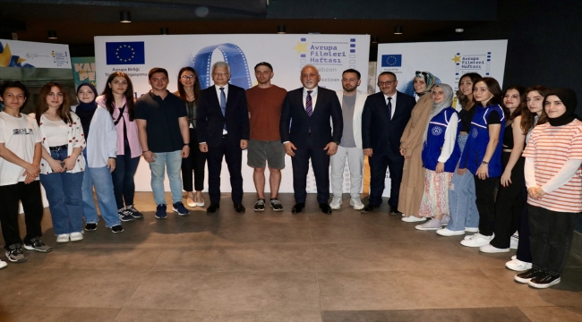 Trabzon'da "Avrupa Filmleri Haftası" başladı