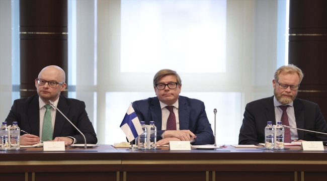 Türkiye, Finlandiya, İsveç Daimi Ortak Mekanizması'nın dördüncü toplantısı Ankara'da yapıldı 