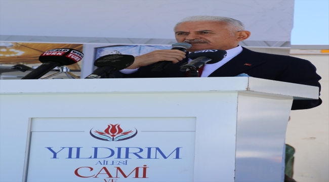 AK Parti Genel Başkanvekili Yıldırım ve ailesince yaptırılan cami açıldı