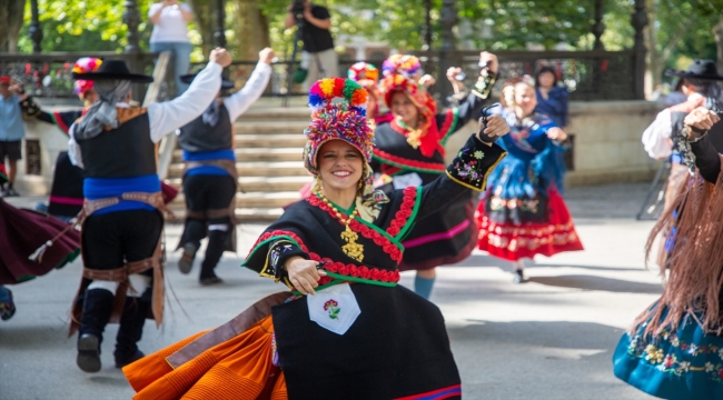 Hırvatistan'ın başkenti Zagreb'de 57. Uluslararası Folklor Festivali başladı