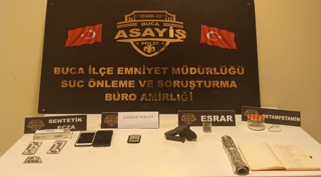 İzmir'de uyuşturucu operasyonunda 1 kişi tutuklandı