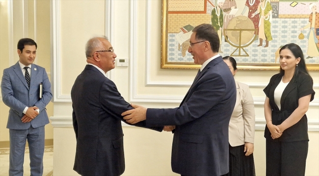 Kamu Başdenetçisi Malkoç, Özbekistan Yasama Meclisi Başkan Yardımcısı Saidov'la görüştü