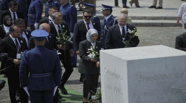 Srebrenitsa soykırımının 28'inci yılı dolayısıyla anma programı yapıldı