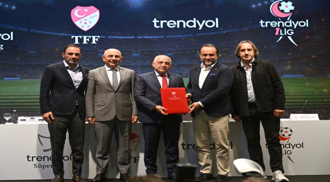 Süper Lig ve 1. Lig'in yeni isim sponsoru Trendyol oldu