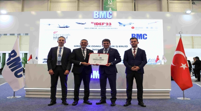 Teknopark İstanbul, IDEF'23'te yeni anlaşmalara imza attı
