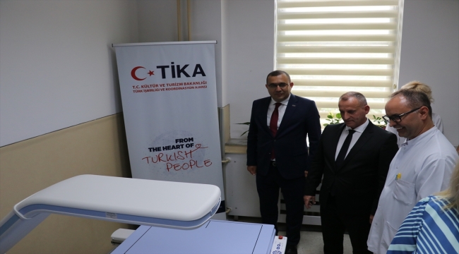 TİKA'dan Kuzey Makedonya'ya sağlık alanında destek